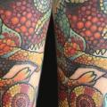 Arm Chameleon tattoo by Twisted Anchor Tattoo