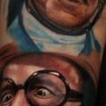 tatuaje Brazo Retrato Realista por Carlox Tattoo
