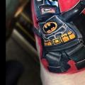 tatuaje Batman Lego por Carlox Tattoo