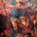 Back Angel Religious tattoo by Puedmag Custom Ink Tattoos