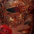 Arm Masken tattoo von Kwadron Tattoo Gallery