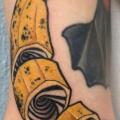 Arm Banana tattoo by On Point Tattoo