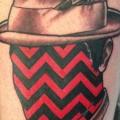 Calf Men Hat tattoo by On Point Tattoo