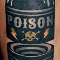 Calf Poison tattoo by On Point Tattoo