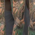 Skeleton Sleeve tattoo by On Point Tattoo