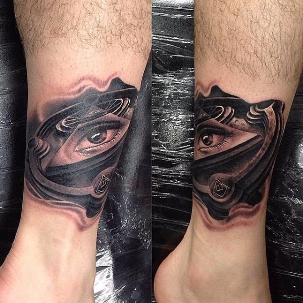 Нога Бог татуировка от Inkaholik Tattoos