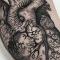 tatuaggio Braccio Cuore di Sacred Art Tattoo