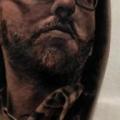 tatuaje Brazo Retrato Realista por Sacred Art Tattoo