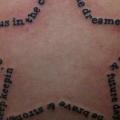 Leuchtturm Stern Rücken tattoo von Sacred Art Tattoo