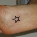 Fuß Stern tattoo von Sacred Art Tattoo