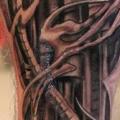 Arm Biomechanical tattoo by Blacksheep Ink