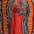 tatuaggio Spalla Religiosi Madonna di Dave Wah