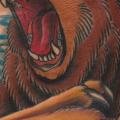 tatuaggio Fianco Orso di Stefan Semt