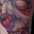 Arm Clown tattoo by Signs and Wonders