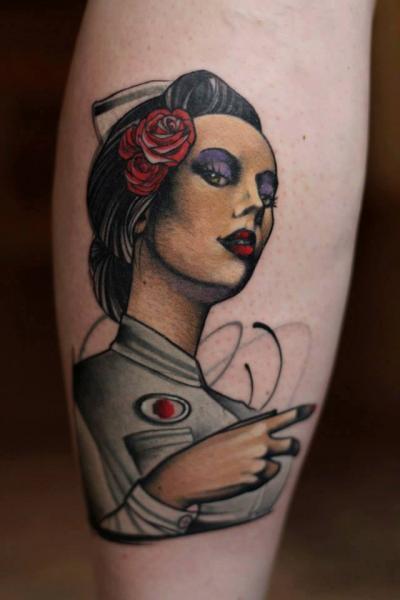 Calf Nurse Tattoo by Signs and Wonders