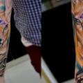 tatuaje Brazo Ciervo por Silence of Art Tattoo Studio