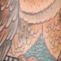 Arm Owl tattoo by Ten Ten Tattoo