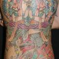 tatuaje Japoneses Buda Espalda Culo por Ten Ten Tattoo