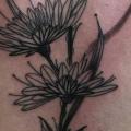 Blumen Rücken tattoo von Providence Tattoo studio