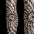 Dotwork Sleeve tattoo by Lewis Ink