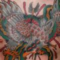 Brust Old School Adler tattoo von Vienna Electric Tattoo
