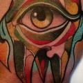 Hand Eye Tooth tattoo by Nik The Rookie