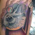 Arm Maus tattoo von Captured Tattoo