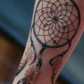Arm Dreamcatcher tattoo by Slawit Ink