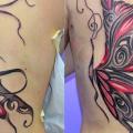 tatuaje Fantasy Espalda Mariposa por Secret Tattoo & Piercing
