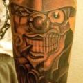 Arm Fantasy Clown tattoo by 2nd Skin