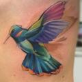 tatuaggio Fianco Uccello di Mefisto Tattoo Studio