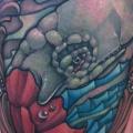 tatuaggio Balena Coscia di Distinction Tattoo