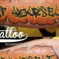 Arm Lettering Wall tattoo by Siluha Tattoo