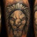 Arm Löwen tattoo von Siluha Tattoo