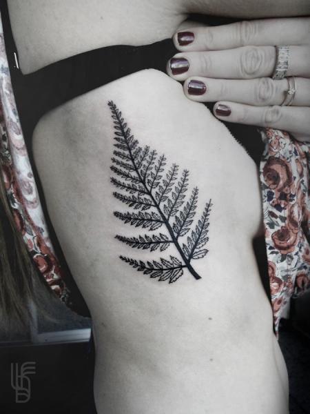 Side Tree Tattoo by Luciano Del Fabro