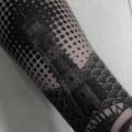 Arm Leuchtturm tattoo von Nissaco