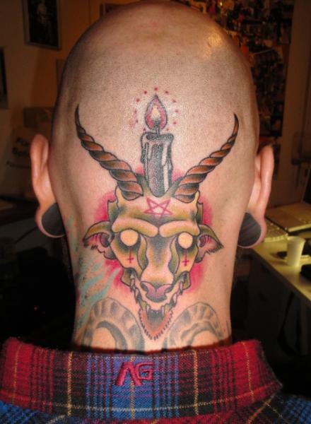 Kopf Tattoo von Body Cult