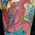 Shoulder Japanese Dragon tattoo by Dalmiro Tattoo
