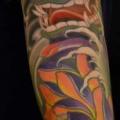 Japanische Drachen Sleeve Lotus tattoo von Dalmiro Tattoo