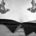 tatuaggio Seno Uccello Scheletro di Alex Heart