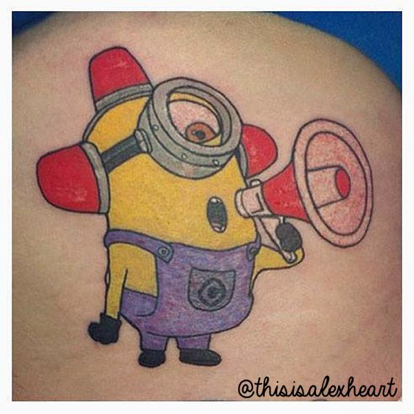 Fantasy Minions Tattoo by Alex Heart