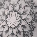 Flower Mandala tattoo by Alex Heart