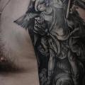 tatuagem Ombro Anjo Religiosas por Proskura Art