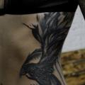 Side Phoenix tattoo by Proskura Art