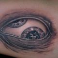 Arm Auge tattoo von Tattoo Power