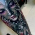 tatuaggio Polpaccio Donna di Sam Barber