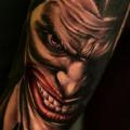Arm Joker tattoo von El Loco Tattoo Lounge