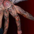 Биомеханика Грудь Рукав татуировка от El Loco Tattoo Lounge
