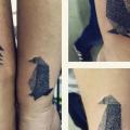 tatuaje Brazo Pingüino por Hannibal Uriona