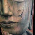 tatuaje Buda Religioso por The Raw Canvas